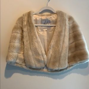 Milly faux fur wrap